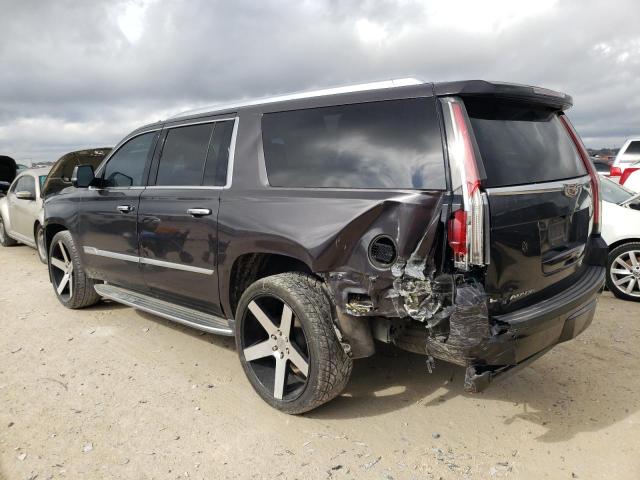 1GYS3HKJ2HR289890 - 2017 CADILLAC ESCALADE ESV LUXURY CHARCOAL photo 2