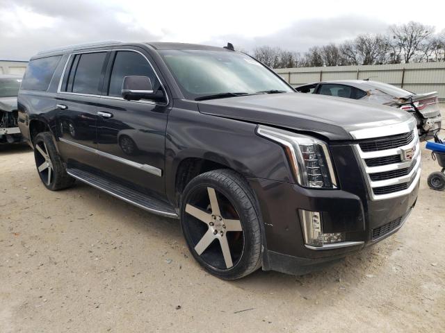 1GYS3HKJ2HR289890 - 2017 CADILLAC ESCALADE ESV LUXURY CHARCOAL photo 4