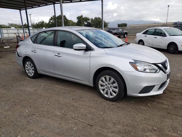 3N1AB7AP3HY299393 - 2017 NISSAN SENTRA S SILVER photo 4