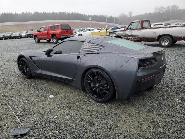 1G1YC2D74E5104104 - 2014 CHEVROLET CORVETTE STINGRAY 2LT GRAY photo 2