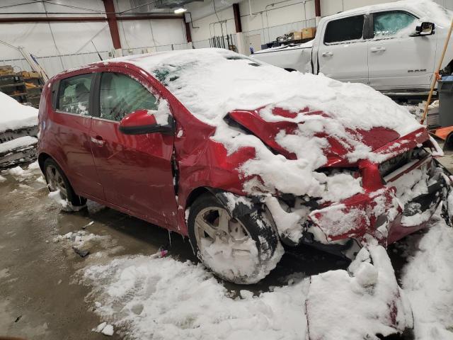 1G1JE6SB2D4229990 - 2013 CHEVROLET SONIC LTZ RED photo 4