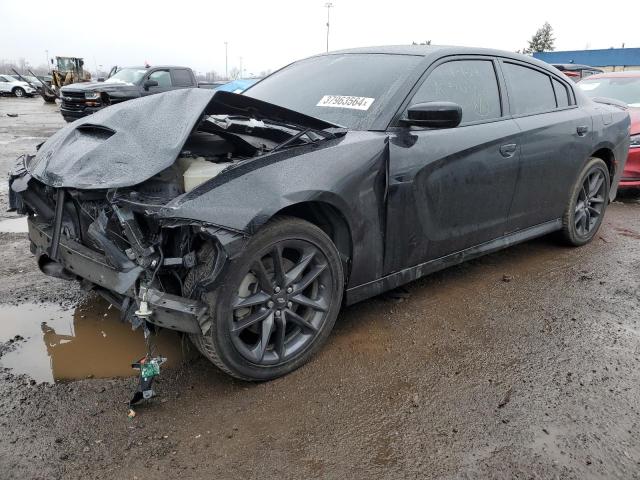 2C3CDXMG5NH158519 - 2022 DODGE CHARGER GT BLACK photo 1
