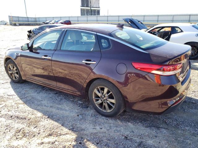 5XXGT4L18GG032284 - 2016 KIA OPTIMA LX BURGUNDY photo 2