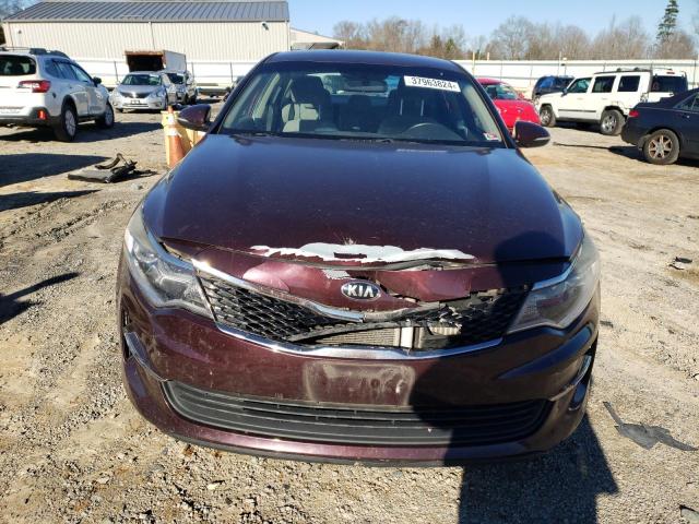 5XXGT4L18GG032284 - 2016 KIA OPTIMA LX BURGUNDY photo 5