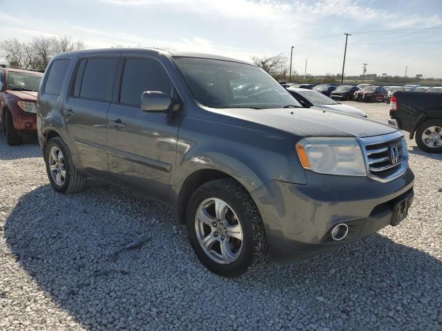 5FNYF3H59DB002887 - 2013 HONDA PILOT EXL GRAY photo 4