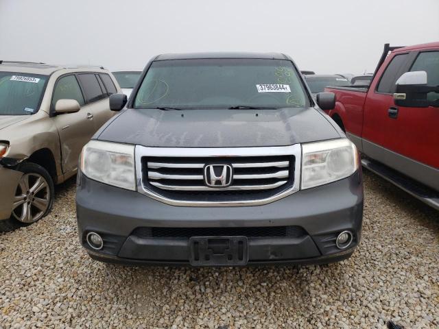 5FNYF3H59DB002887 - 2013 HONDA PILOT EXL GRAY photo 5