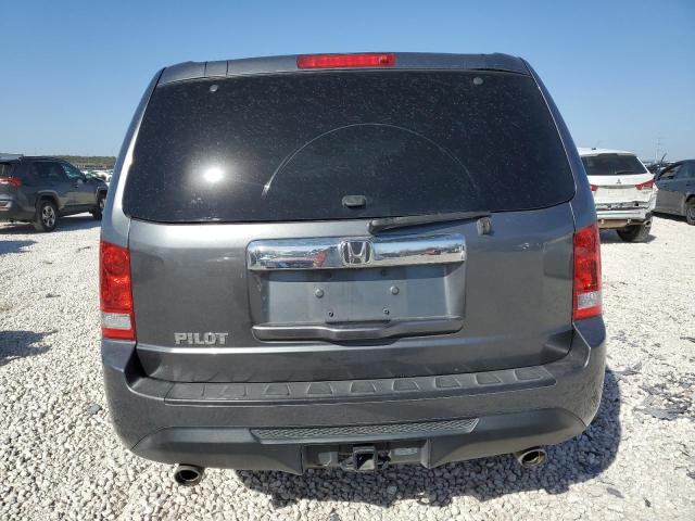 5FNYF3H59DB002887 - 2013 HONDA PILOT EXL GRAY photo 6