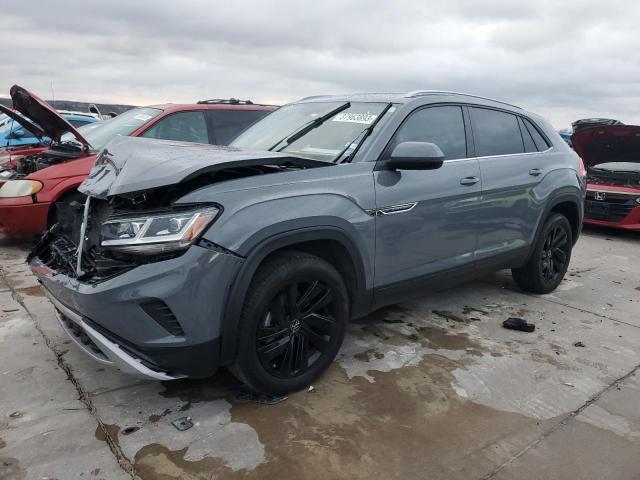 1V2KE2CA0NC204747 - 2022 VOLKSWAGEN ATLAS CROS SE GRAY photo 1