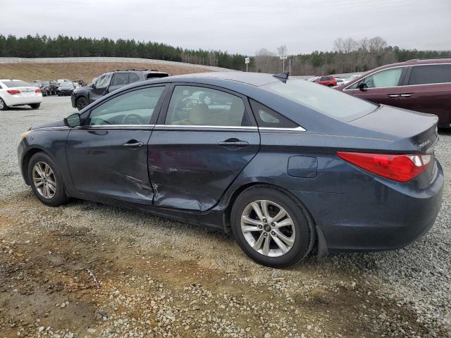 5NPEB4AC5DH725652 - 2013 HYUNDAI SONATA GLS BLUE photo 2