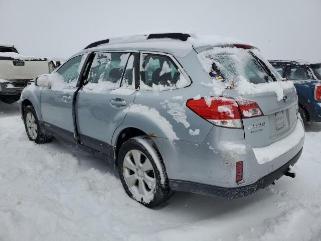 4S4BRCAC9C3232264 - 2012 SUBARU OUTBACK 2.5I SILVER photo 2