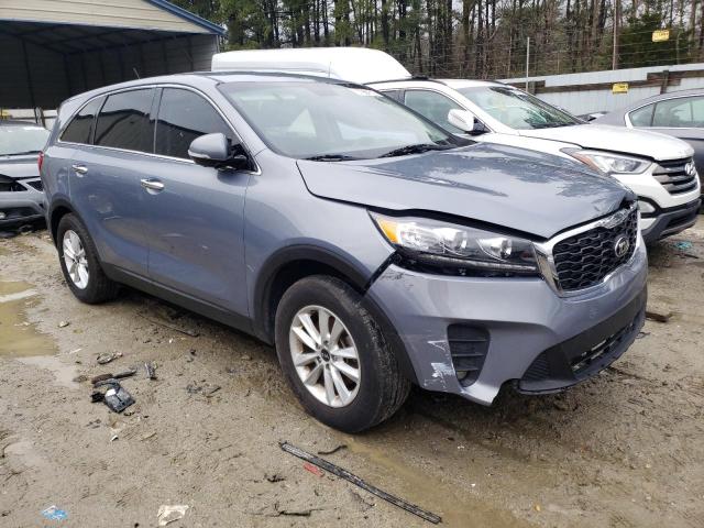 5XYPG4A37LG632891 - 2020 KIA SORENTO L SILVER photo 4