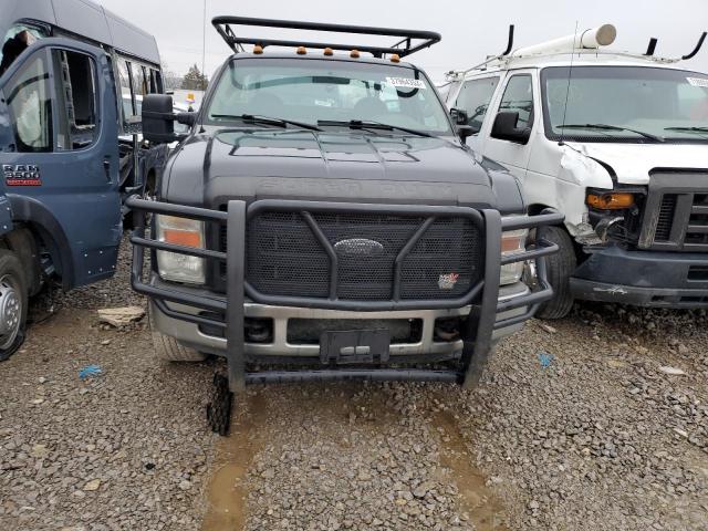 1FDWF34548ED70331 - 2008 FORD F350 SRW SUPER DUTY BLACK photo 5