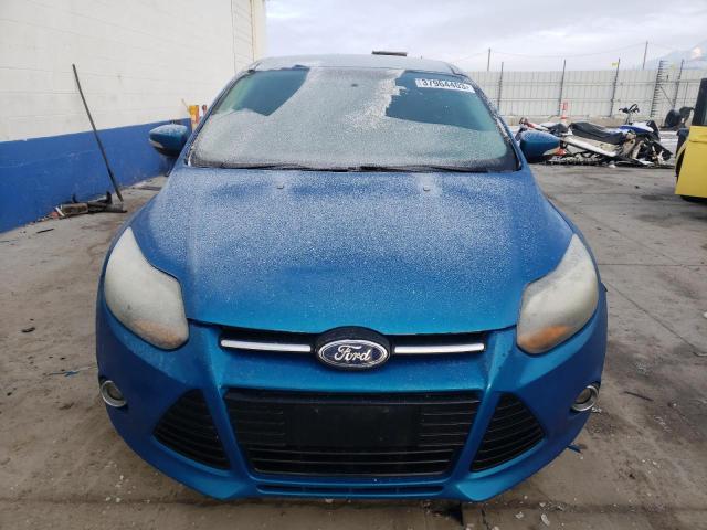 1FADP3J27EL382697 - 2014 FORD FOCUS TITANIUM BLUE photo 5