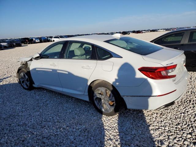 1HGCV2F59JA030687 - 2018 HONDA ACCORD EXL WHITE photo 2