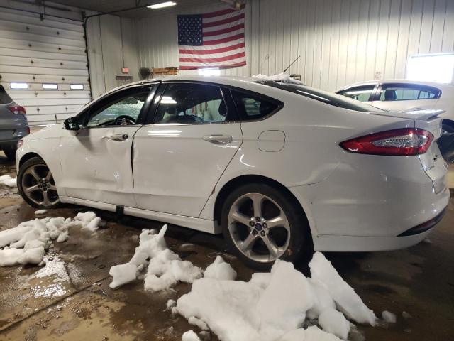 1FA6P0HD6E5350844 - 2014 FORD FUSION SE WHITE photo 2