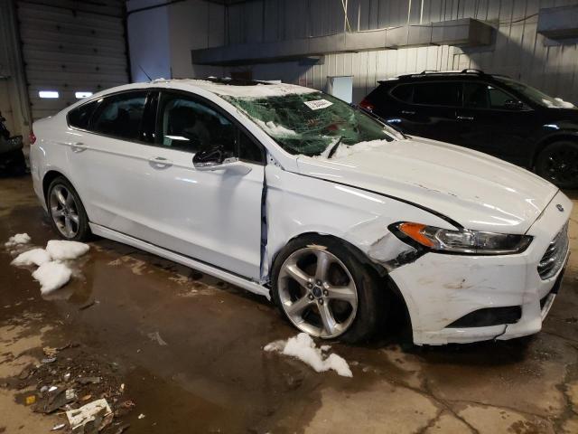 1FA6P0HD6E5350844 - 2014 FORD FUSION SE WHITE photo 4