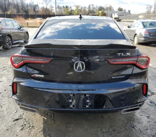 19UUB6F59MA006043 - 2021 ACURA TLX TECH A BLACK photo 6