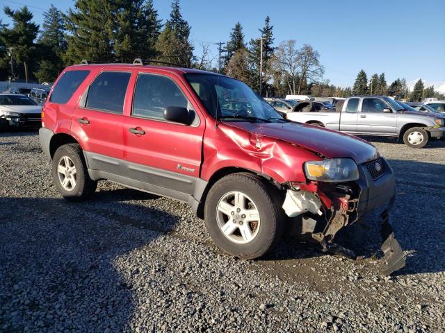 1FMYU96H66KC08854 - 2006 FORD ESCAPE HEV RED photo 4