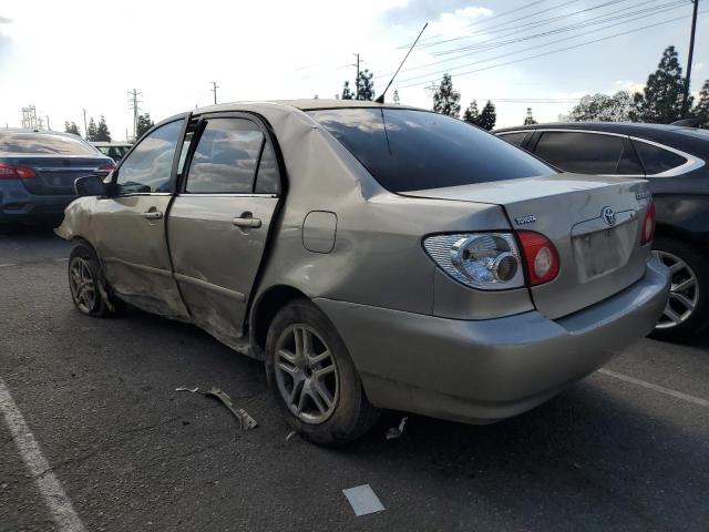 1NXBR32E45Z447077 - 2005 TOYOTA COROLLA CE BEIGE photo 2