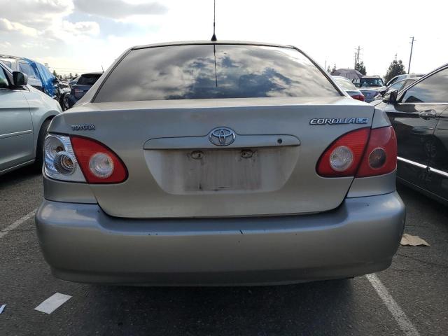 1NXBR32E45Z447077 - 2005 TOYOTA COROLLA CE BEIGE photo 6