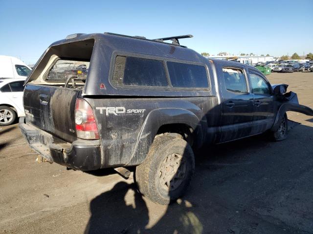 3TMMU4FN7FM078247 - 2015 TOYOTA TACOMA DOUBLE CAB LONG BED GRAY photo 3