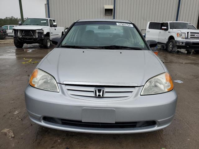 1HGES16511L029842 - 2001 HONDA CIVIC LX SILVER photo 5