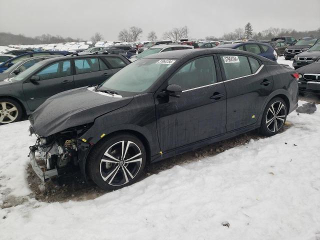 3N1AB8DV9NY294596 - 2022 NISSAN SENTRA SR BLACK photo 1