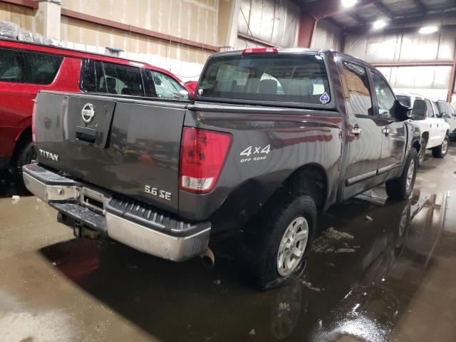 1N6AA07B84N574327 - 2004 NISSAN TITAN XE GRAY photo 3