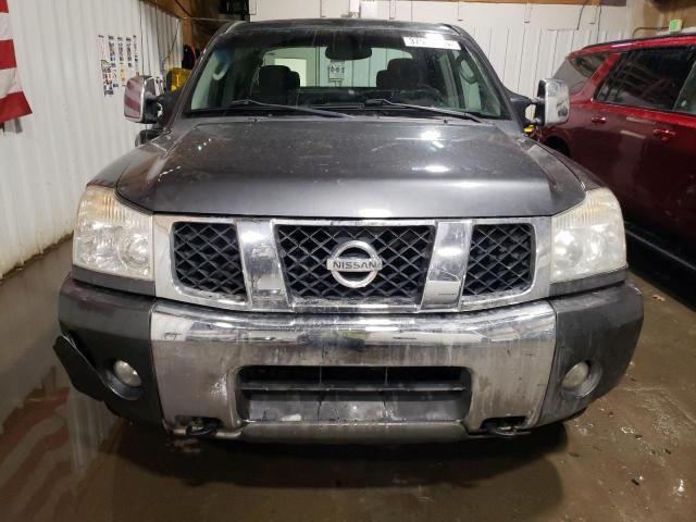 1N6AA07B84N574327 - 2004 NISSAN TITAN XE GRAY photo 5