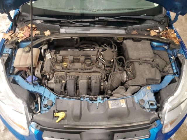 1FADP3F26EL310107 - 2014 FORD FOCUS SE BLUE photo 11