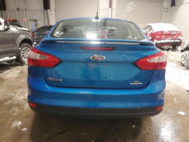 1FADP3F26EL310107 - 2014 FORD FOCUS SE BLUE photo 6