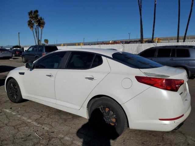 5XXGM4A76DG235562 - 2013 KIA OPTIMA LX WHITE photo 2