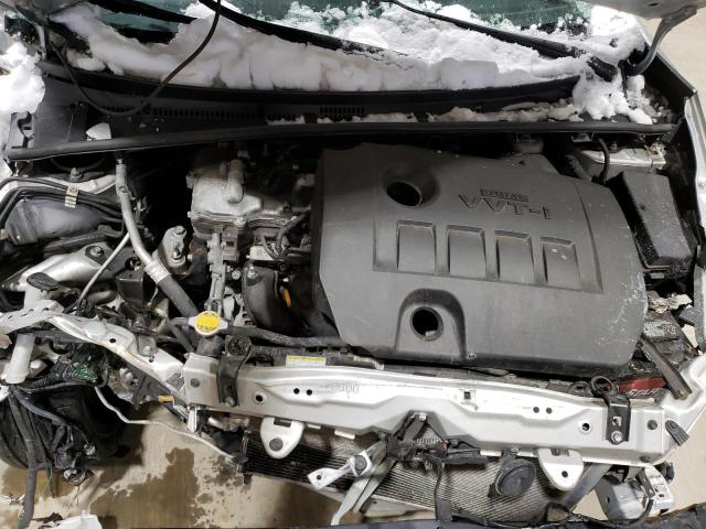 2T1BURHE3FC247853 - 2015 TOYOTA COROLLA L SILVER photo 11