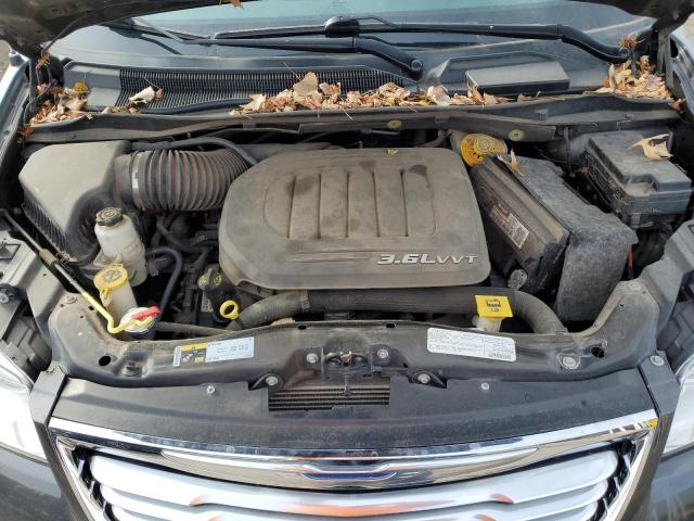 2C4RC1BG0GR231771 - 2016 CHRYSLER TOWN & COU TOURING გრაფიტი ფოტო 12