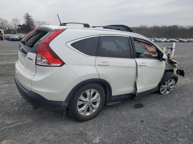 5J6RM4H70DL071878 - 2013 HONDA CR-V EXL WHITE photo 3