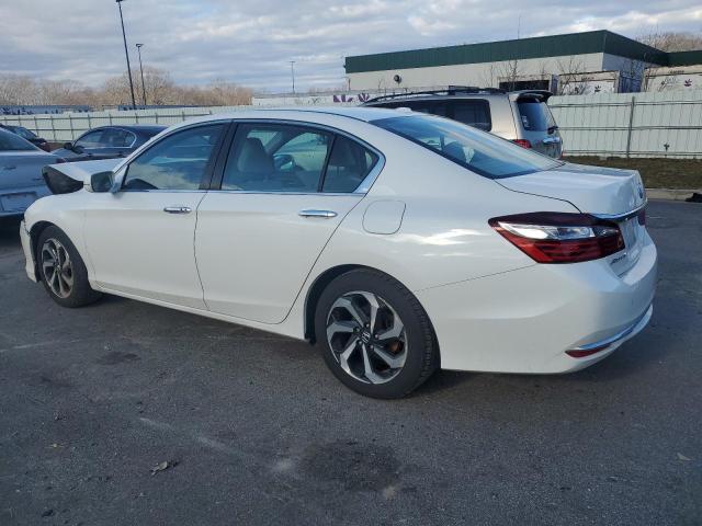 1HGCR2F91HA140635 - 2017 HONDA ACCORD EXL WHITE photo 2