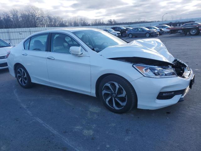 1HGCR2F91HA140635 - 2017 HONDA ACCORD EXL WHITE photo 4