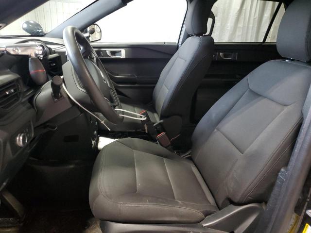 1FM5K8AB9NGA48413 - 2022 FORD EXPLORER POLICE INTERCEPTOR Schwarz Foto 7
