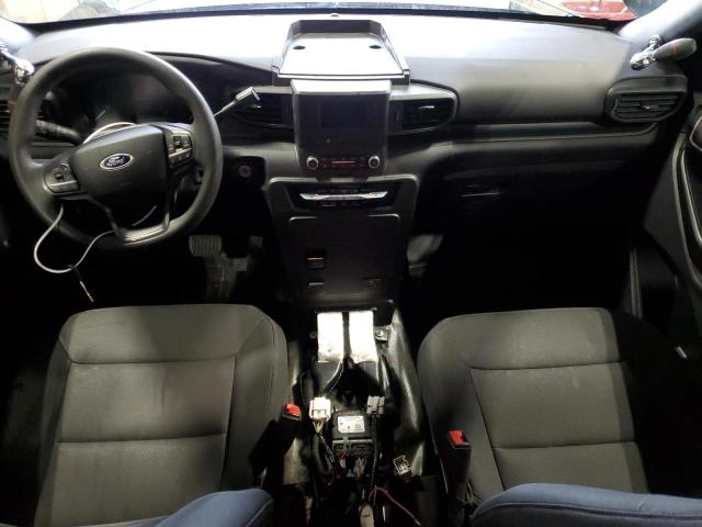 1FM5K8AB9NGA48413 - 2022 FORD EXPLORER POLICE INTERCEPTOR Schwarz Foto 8