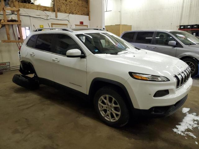 1C4PJMCSXFW564535 - 2015 JEEP CHEROKEE LATITUDE WHITE photo 4