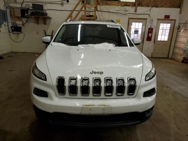 1C4PJMCSXFW564535 - 2015 JEEP CHEROKEE LATITUDE WHITE photo 5