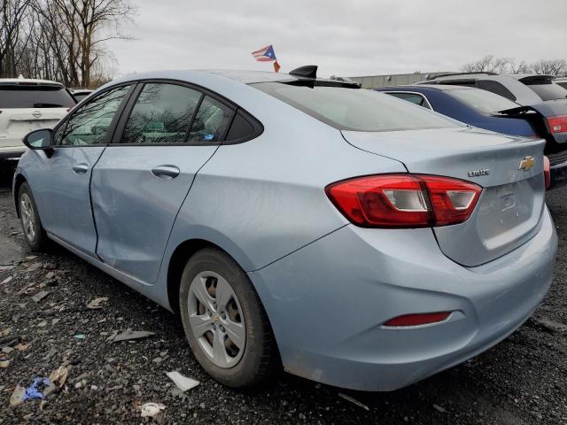 1G1BC5SM7H7279343 - 2017 CHEVROLET CRUZE LS GRAY photo 2