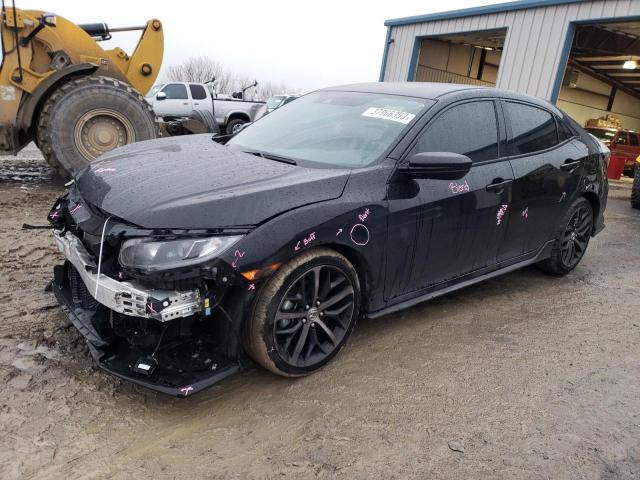 SHHFK7H43MU400743 - 2021 HONDA CIVIC SPORT 黑色 照片 1