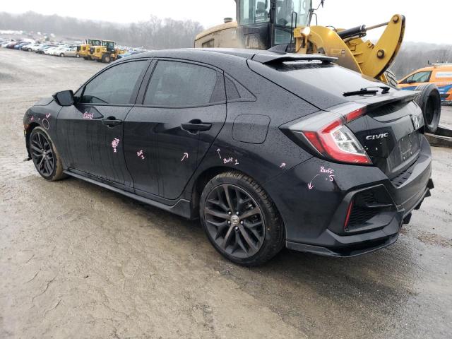 SHHFK7H43MU400743 - 2021 HONDA CIVIC SPORT 黑色 照片 2