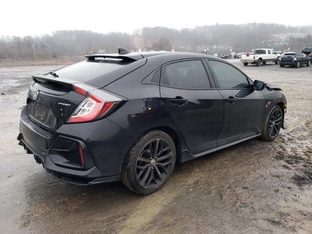 SHHFK7H43MU400743 - 2021 HONDA CIVIC SPORT 黑色 照片 3