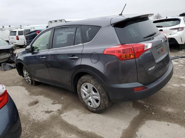 JTMZFREV5FJ053262 - 2015 TOYOTA RAV4 LE CHARCOAL photo 2