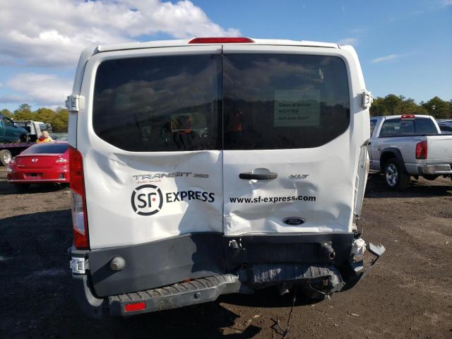 1FBZX2ZM8HKB45411 - 2017 FORD TRANSIT T-350 WHITE photo 6