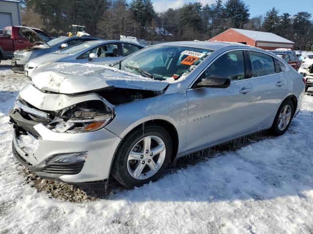 1G1ZC5ST9MF003431 - 2021 CHEVROLET MALIBU LS SILVER photo 1