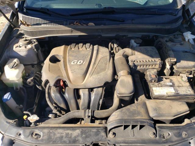 5NPEB4AC9EH888905 - 2014 HYUNDAI SONATA GLS SILVER photo 11