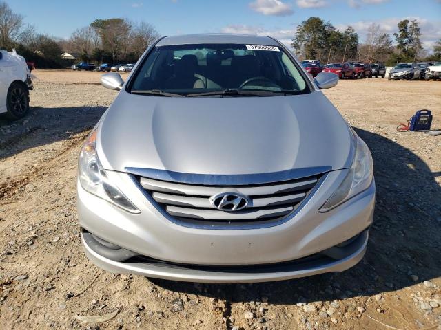 5NPEB4AC9EH888905 - 2014 HYUNDAI SONATA GLS SILVER photo 5